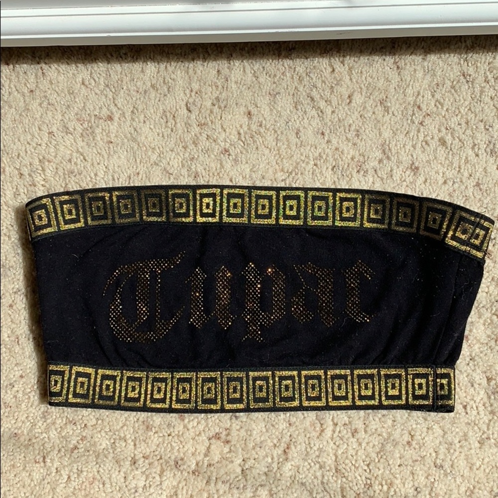 Tupac tube top